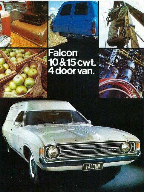 1972 Ford Falcon XA Panel Van